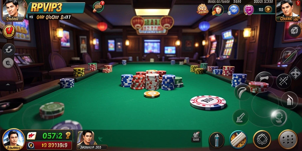 Gameplay menarik RPVIP3 dalam aksi QiuQiu.